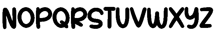 Crazy Frogs Font UPPERCASE