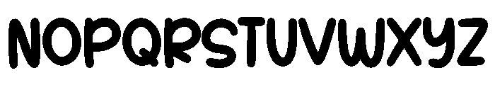 Crazy Frogs Font LOWERCASE