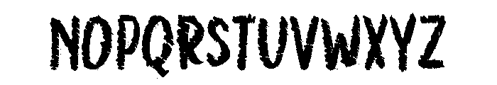 Crazy Joker Font UPPERCASE