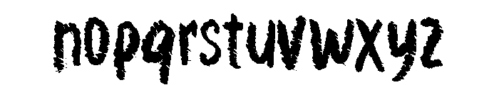 Crazy Joker Font LOWERCASE