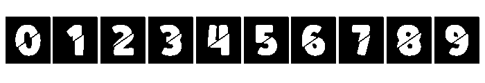 Crazy Punky Regular Font OTHER CHARS