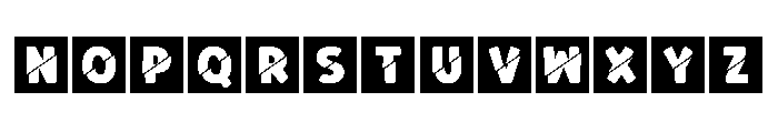 Crazy Punky Regular Font UPPERCASE
