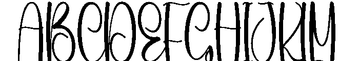 Crazy Summer Font UPPERCASE