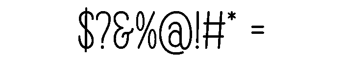 Cream Angely Font OTHER CHARS