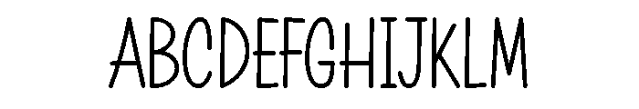 Cream Angely Font UPPERCASE