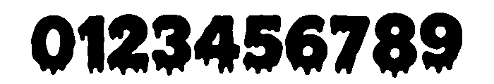 Cream Scream Font OTHER CHARS