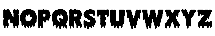 Cream Scream Font UPPERCASE
