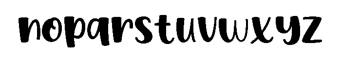 Creampack Regular Font LOWERCASE