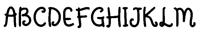 Creamy Mango Regular Font UPPERCASE