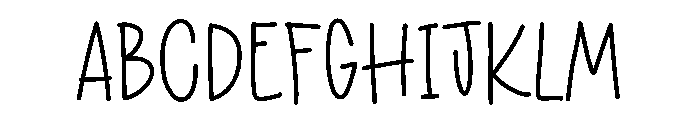 Creamy Milkshake Font UPPERCASE