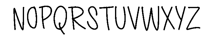 Creamy Milkshake Font UPPERCASE