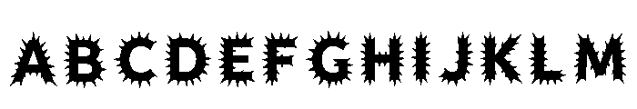 Creat Regular Font UPPERCASE