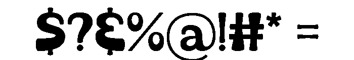 Create Magic Regular Font OTHER CHARS