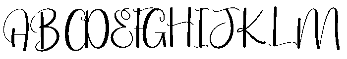 Creatife Branding Font UPPERCASE
