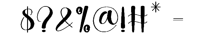 Creating Book Font OTHER CHARS