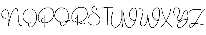 Creative Digitaling Font UPPERCASE