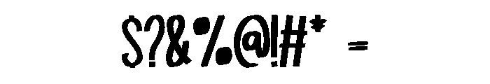 Creative  Fantasy Regular Font OTHER CHARS