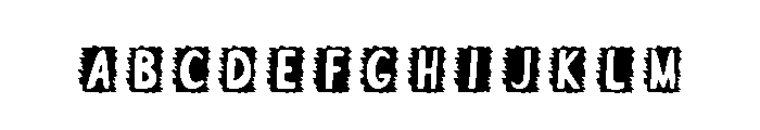 Creative Grizzon Regular Font UPPERCASE