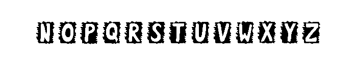 Creative Grizzon Regular Font LOWERCASE