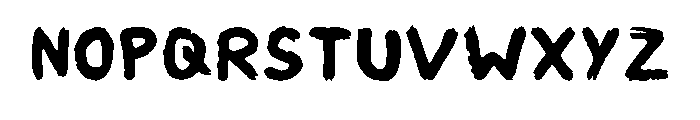 Creative Halloween Regular Font LOWERCASE