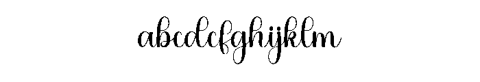 Creative Handwritten FONT