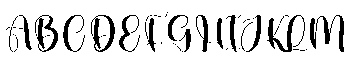 Creative Light Font UPPERCASE