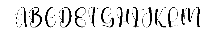 Creative Lighting Font UPPERCASE