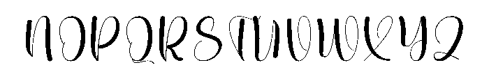 Creative Lighting Font UPPERCASE