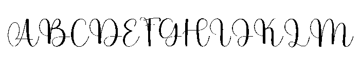 Creative Member Font UPPERCASE