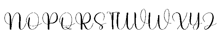 Creative Member Font UPPERCASE