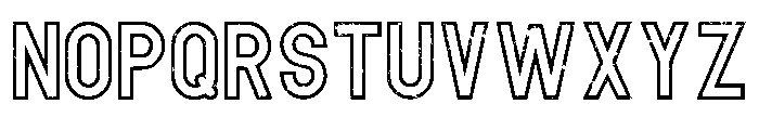 Creative Narrow Regular Font UPPERCASE
