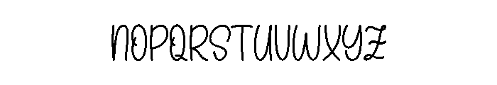 Creative Painting Font LOWERCASE