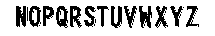 Creative Project Regular Font UPPERCASE