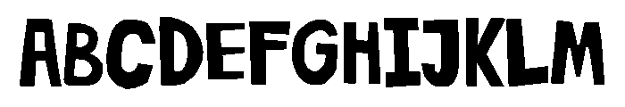 Creative Torque Font UPPERCASE