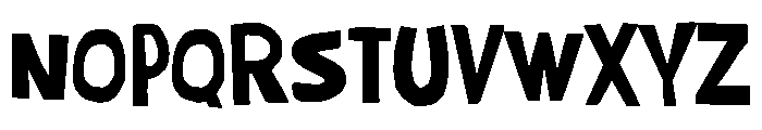 Creative Torque Font UPPERCASE