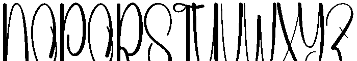 Creative Valentine Font UPPERCASE