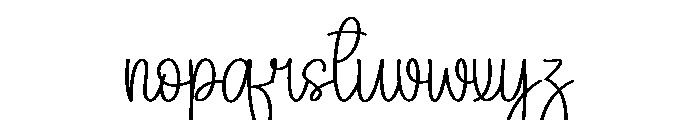 Creative Velocity Font LOWERCASE