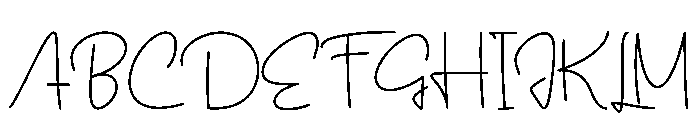 Creatively Font UPPERCASE