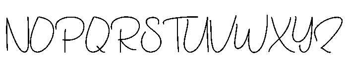 Creatively Font UPPERCASE