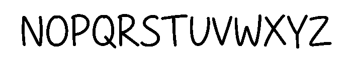 Creator Notes Font UPPERCASE