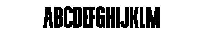 Creatora Regular Font UPPERCASE