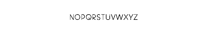 Credit Score Font LOWERCASE