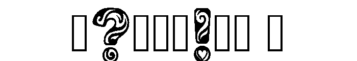 Creek Regular Font OTHER CHARS