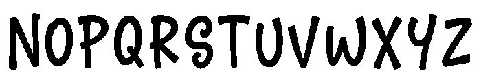 Creepthorn Font UPPERCASE