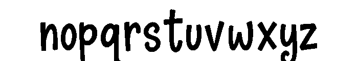 Creepthorn Font LOWERCASE