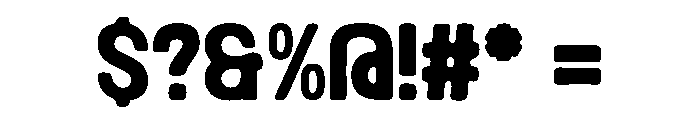 Creepy Again Regular Font OTHER CHARS