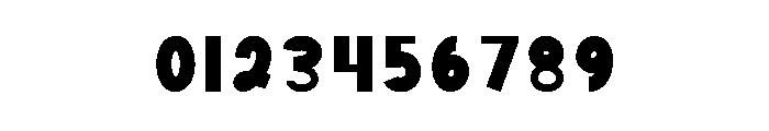 Creepy Crawlies Font OTHER CHARS
