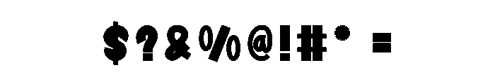 Creepy Crawlies Font OTHER CHARS