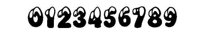 Creepy paws Regular Font OTHER CHARS