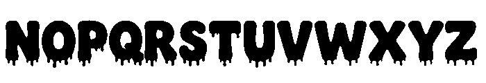 CreepyDrip Font LOWERCASE